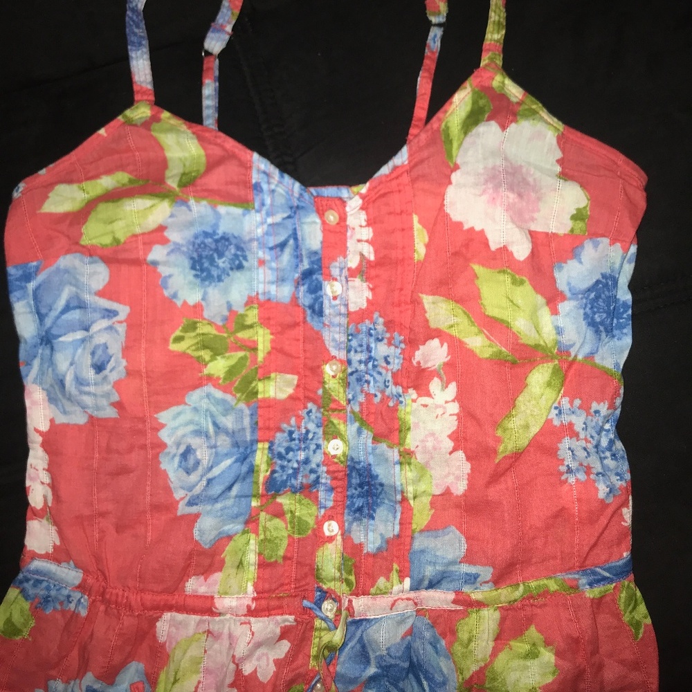 Hollister Floral Tank Top